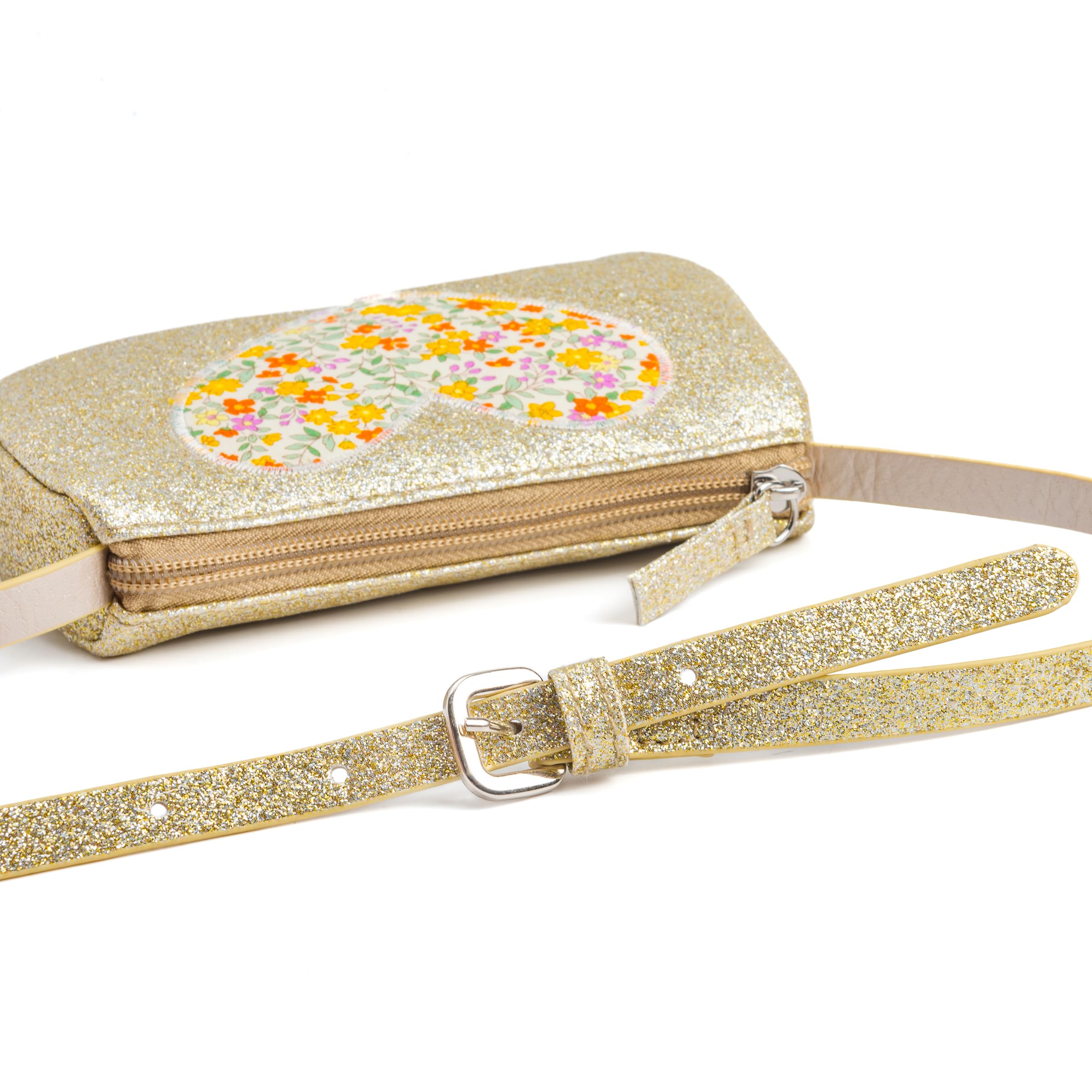 Sparkly Glitter Heart Purse for Little Girls (Ages 3–8, Toddlers) Cute and Stylish Design, Premium Quality