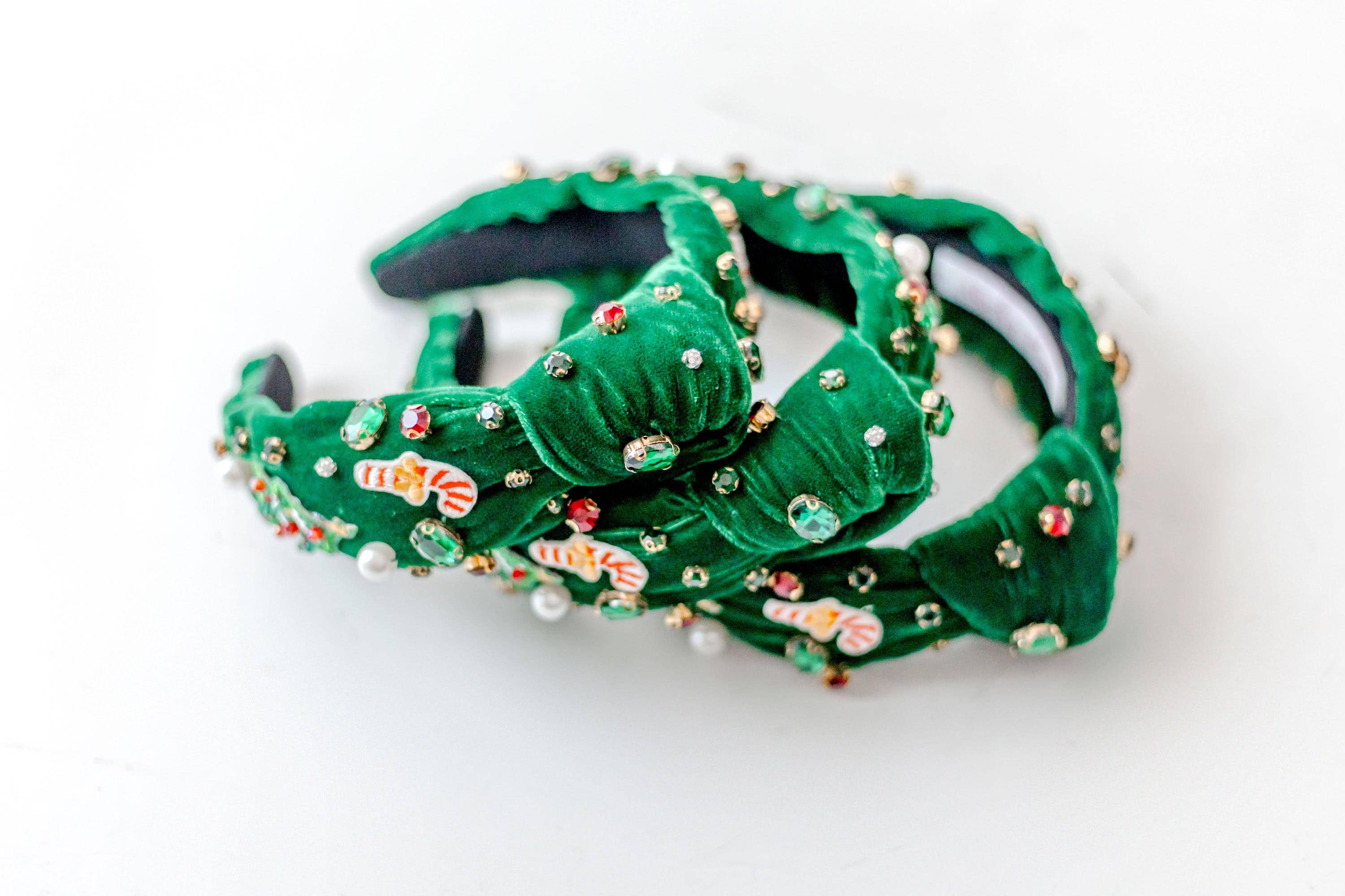 Beaded Headband - Christmas Craze