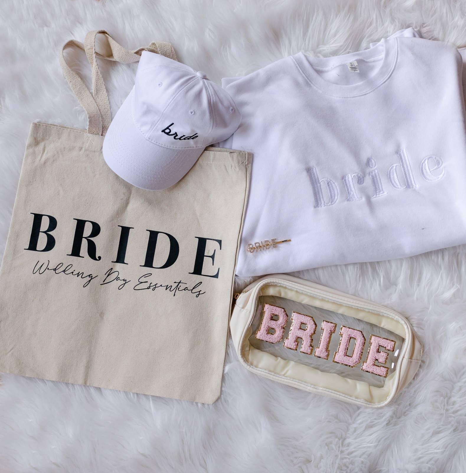 BRIDE White Baseball Hat