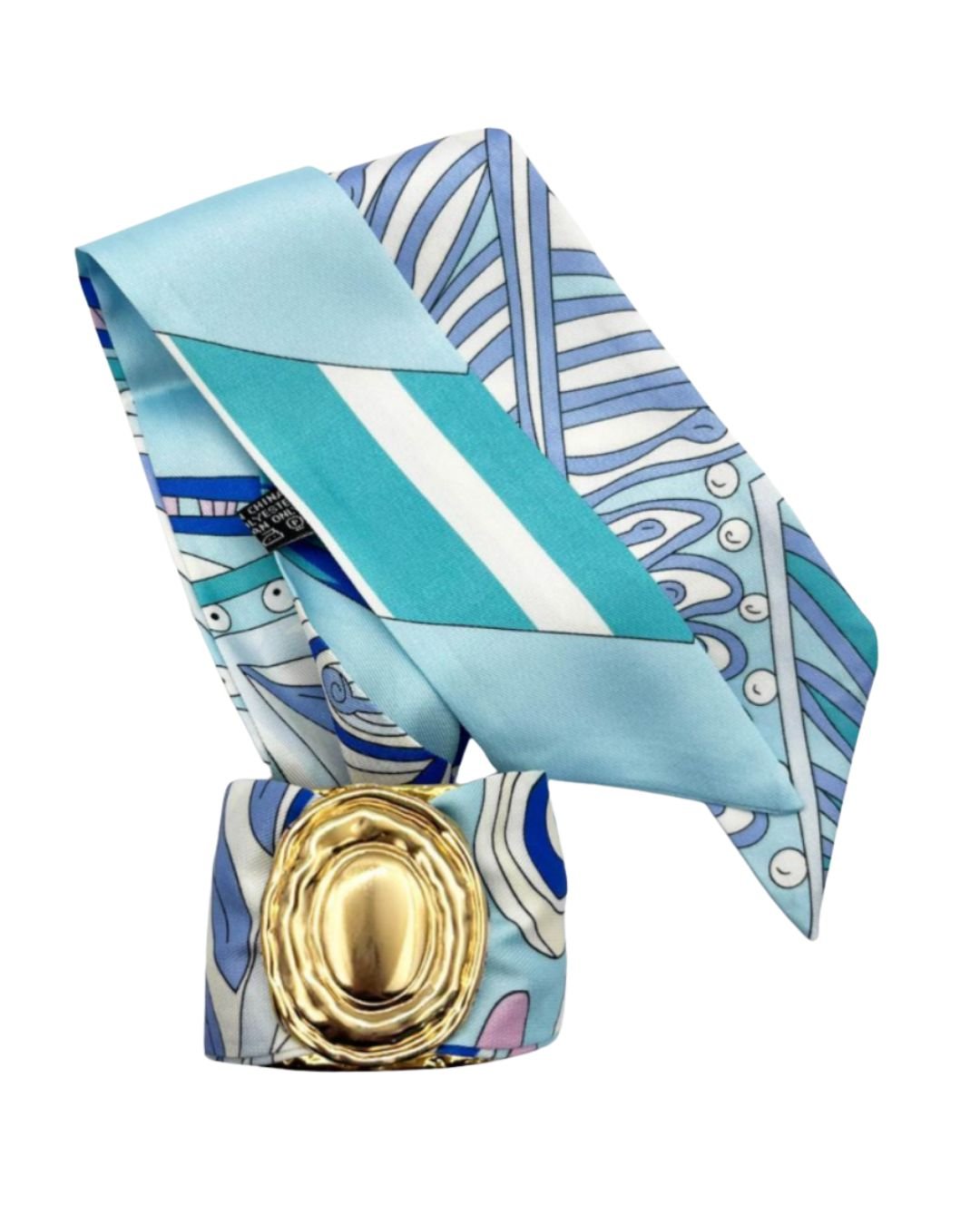 Finley- Large Gold Scarf Cuff