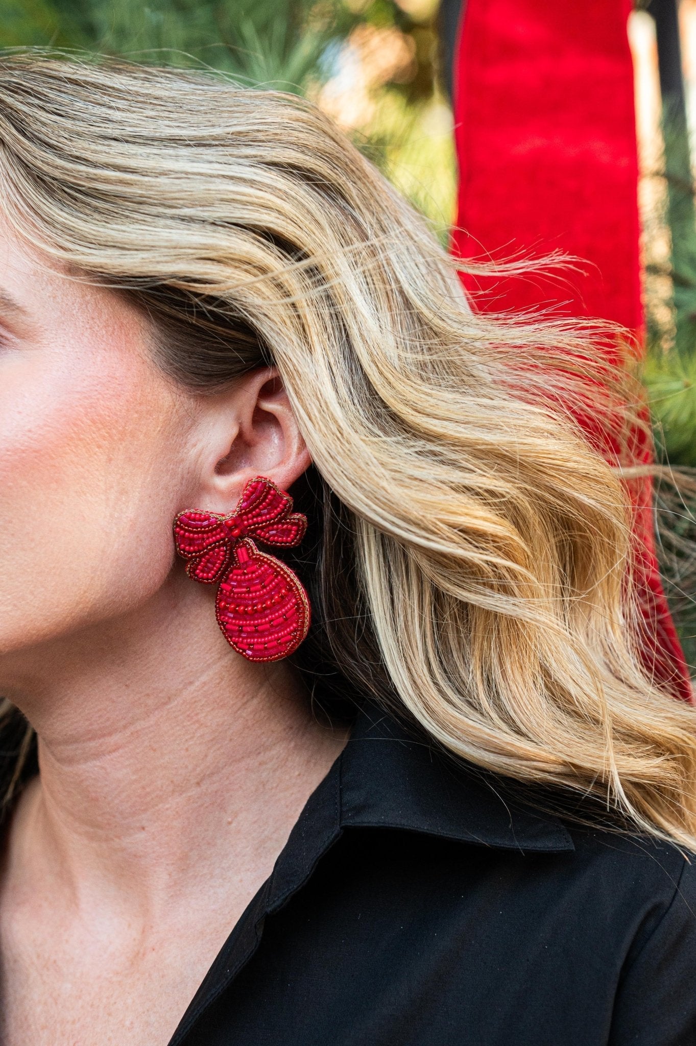 Ginny - Beaded Earring