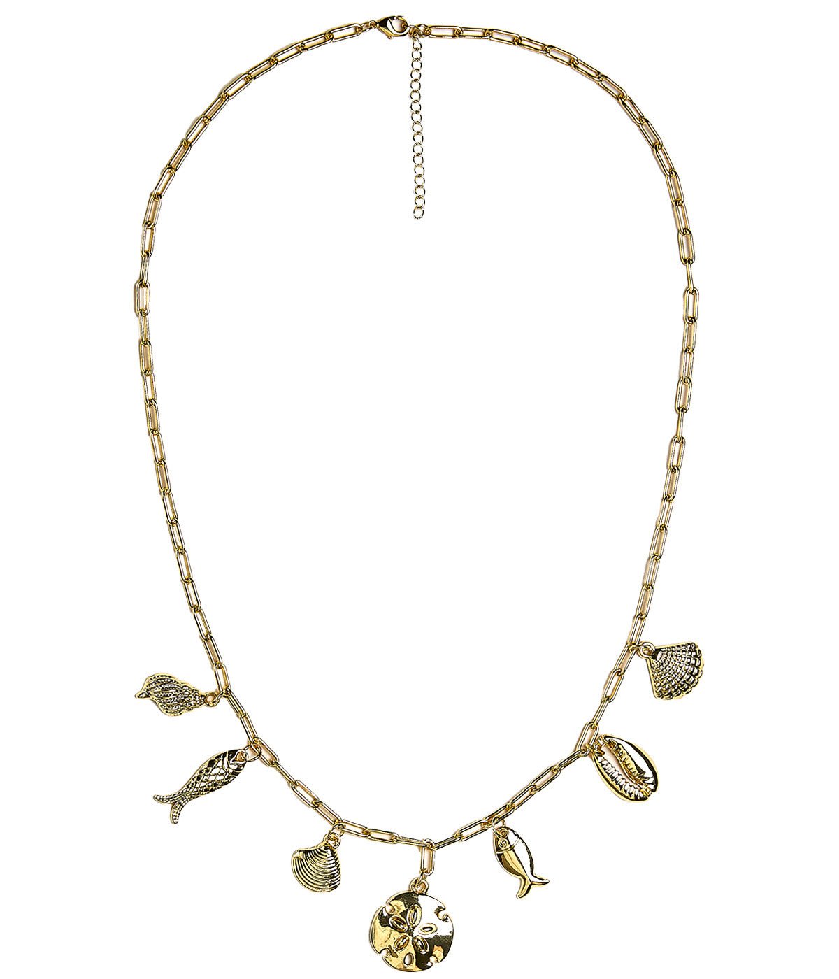 Harbour Charm Necklace - 18k Gold Plated - Belle of the Ball Collection - Bexa Boutique