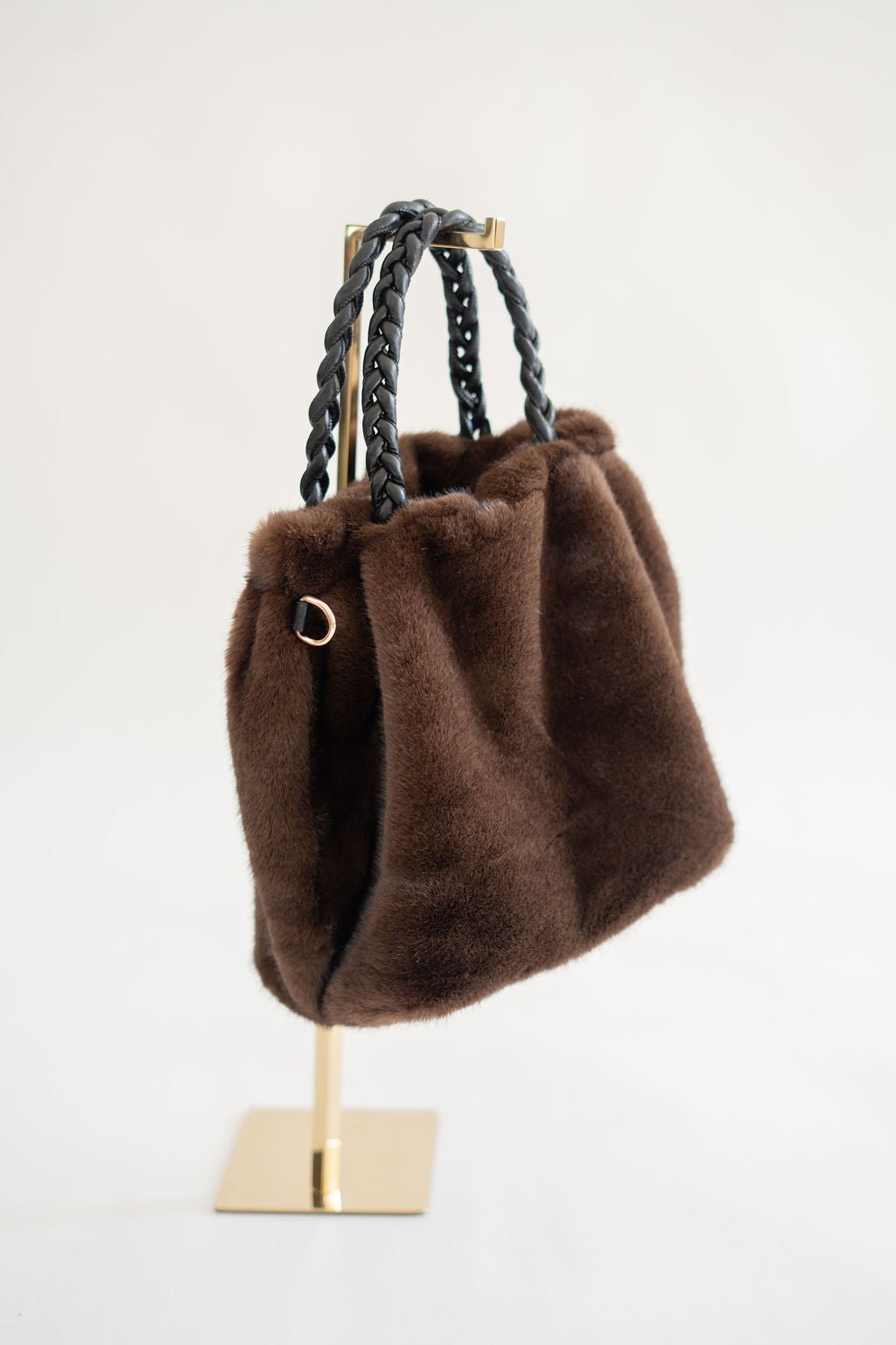 Heather Faux Fur Handbag