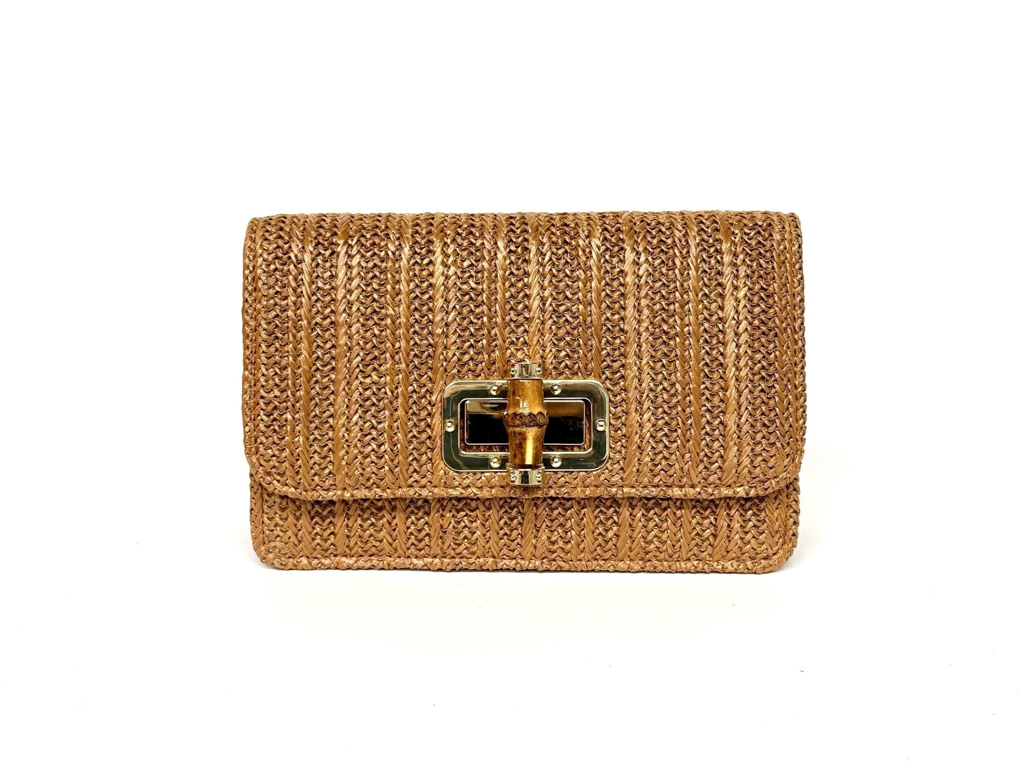 Lilly Clutch - Bamboo Toggle