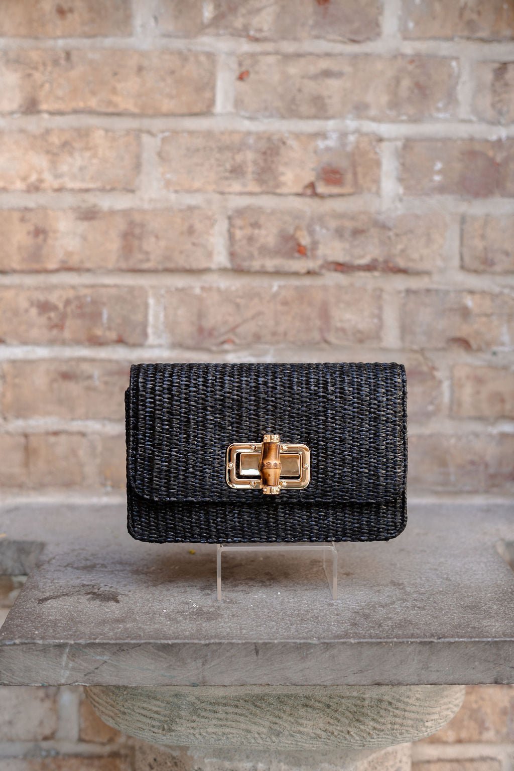 Lilly Clutch - Bamboo Toggle