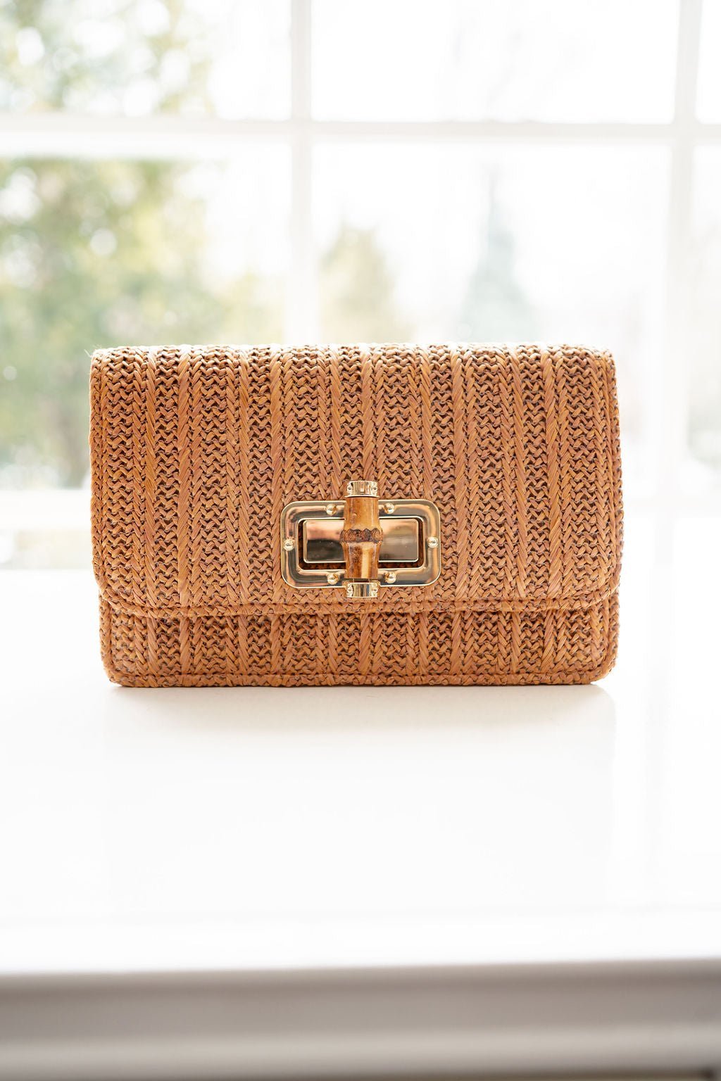 Lilly Clutch - Bamboo Toggle