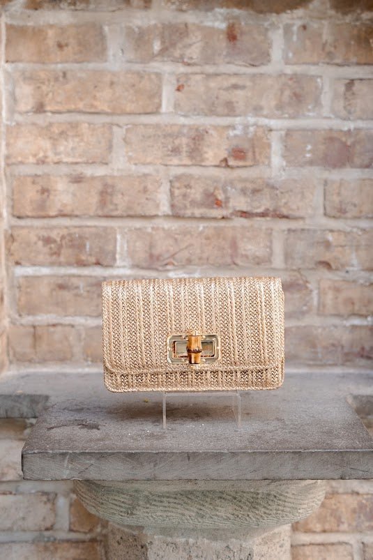 Lilly Clutch - Bamboo Toggle