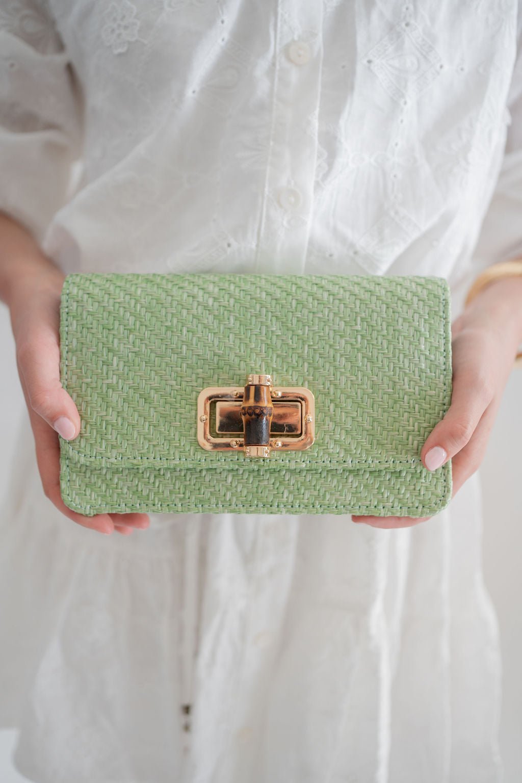 Lilly Clutch - Bamboo Toggle