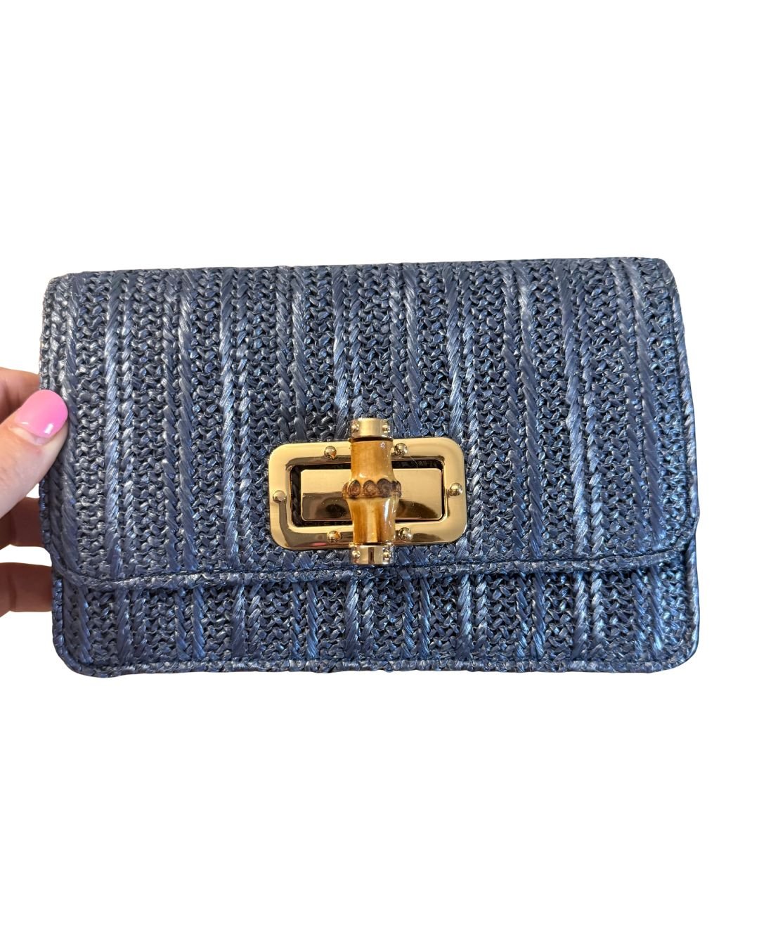 Lilly Clutch - Bamboo Toggle