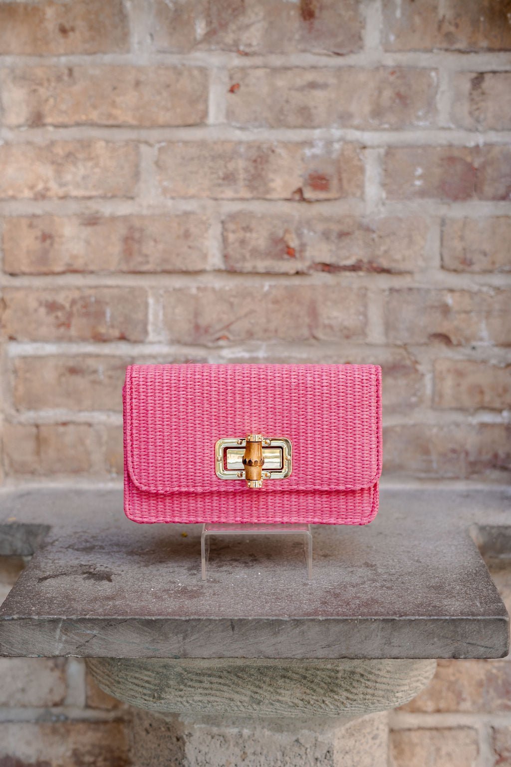 Lilly Clutch - Bamboo Toggle