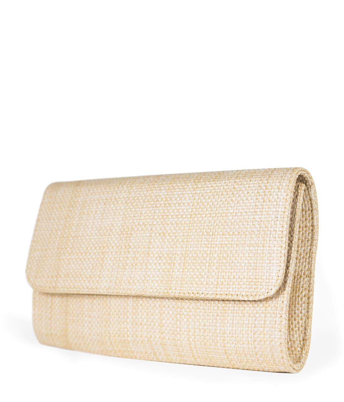 Avery Clutch - Basic - Straw