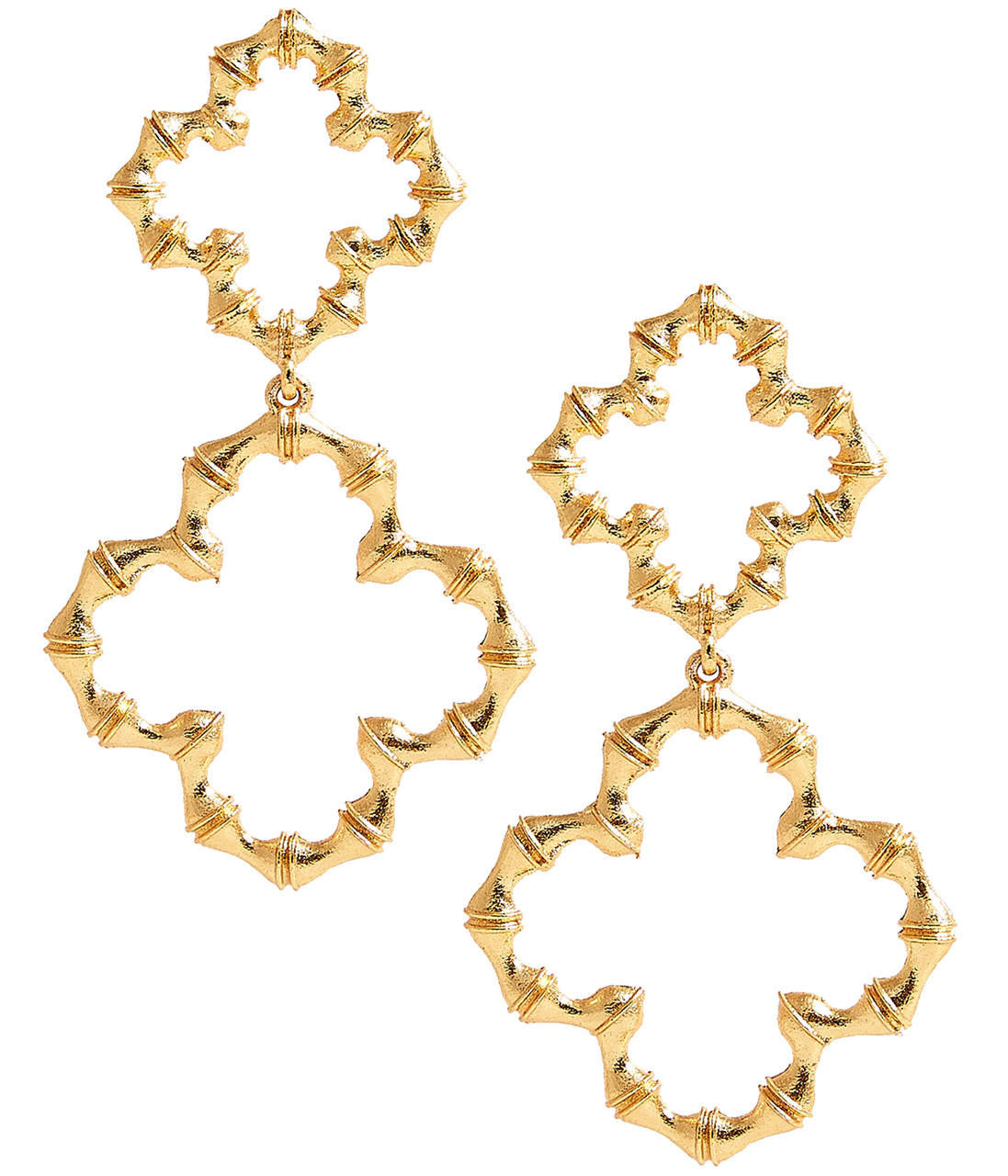 BZ Breezy - Bamboo Earring - Florida Friends - Gold - Bexa Boutique