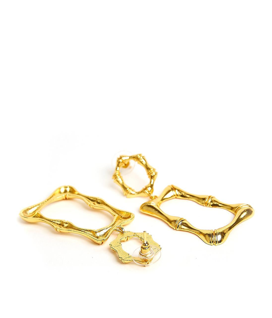 Jordan - Statement Bamboo - Earrings - Bexa Boutique