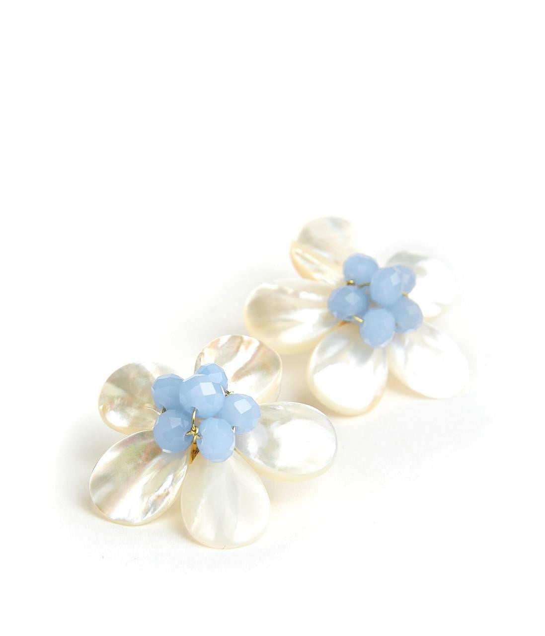 Libby Earrings - Mother of Pearl - Bexa Boutique