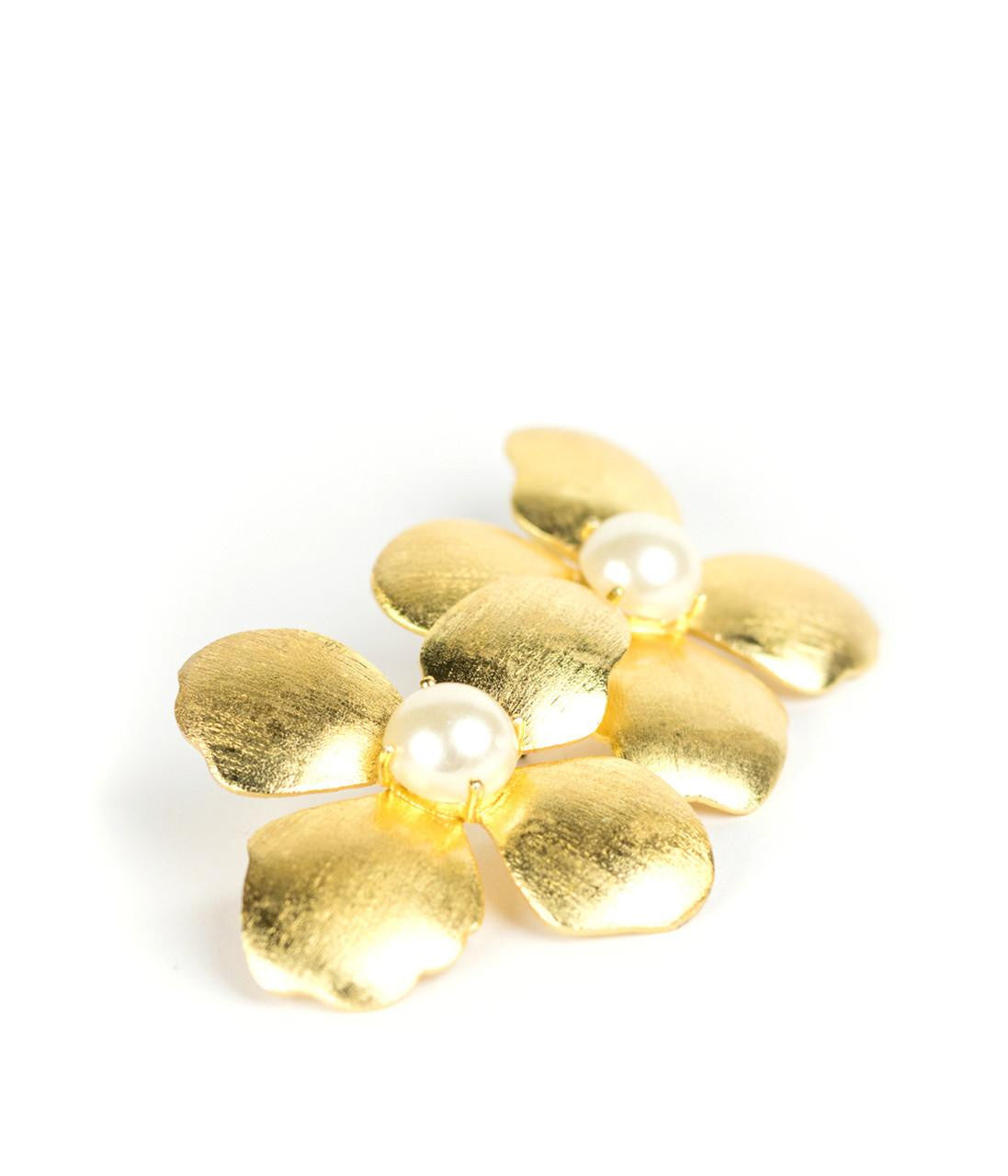 Maggie Earrings - Pearl - Bexa Boutique