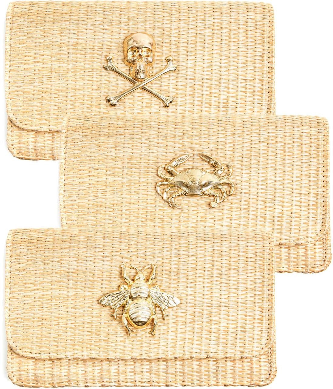 Ruby Straw Clutch - Bexa Boutique