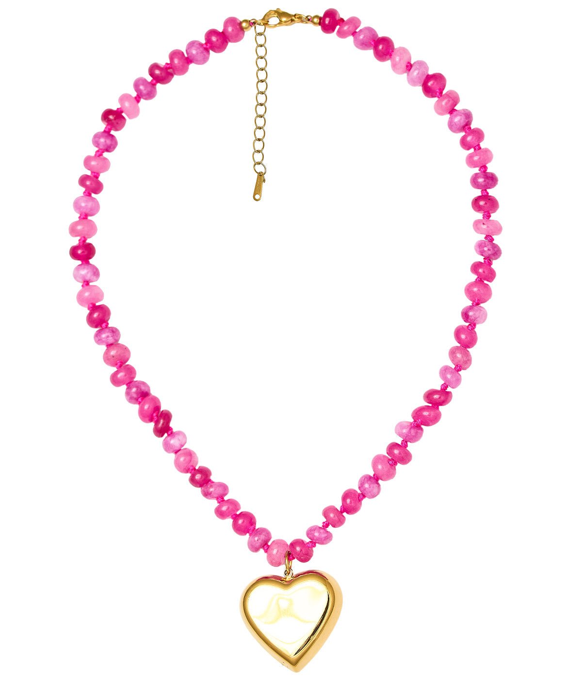 Macie Beaded Necklace - Shell - Bexa Boutique