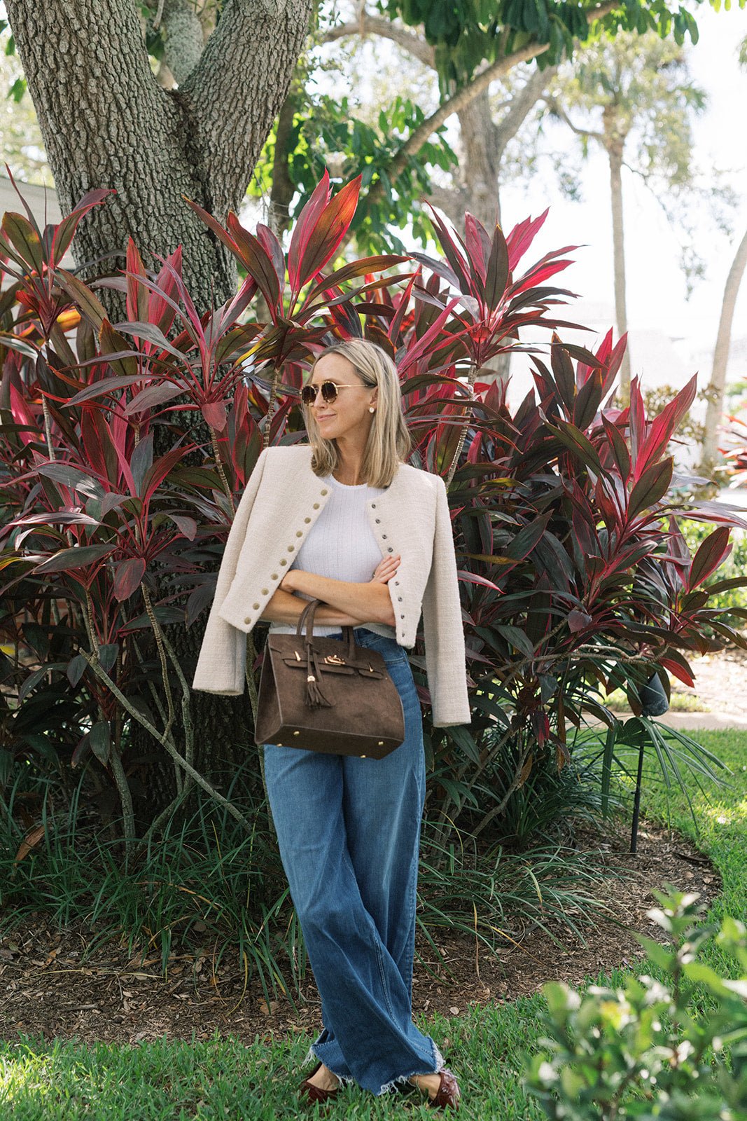 Margo - Faux Suede Handbag - Bexa Boutique