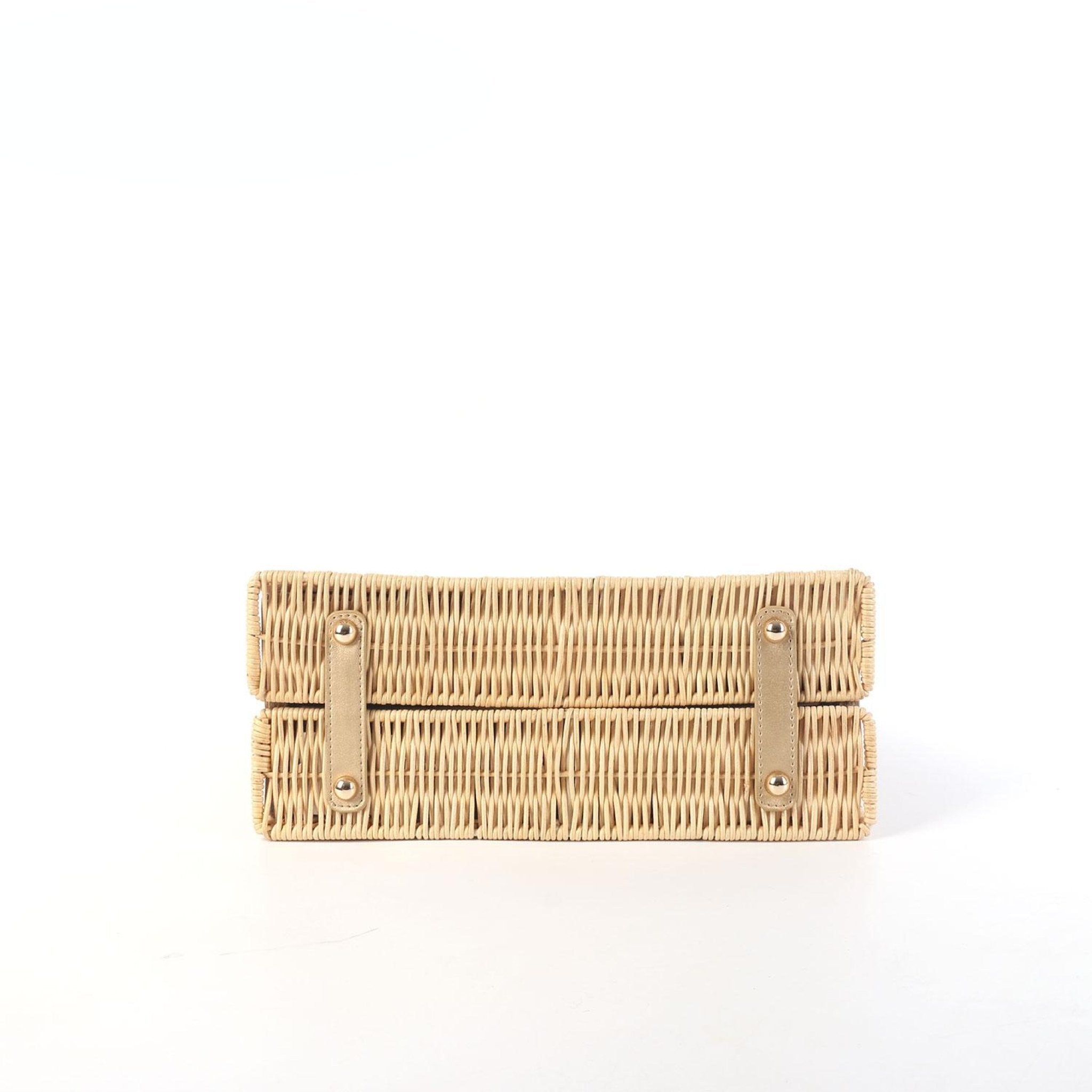 Margo Camel - Wicker Handbag - Camel - Bexa Boutique