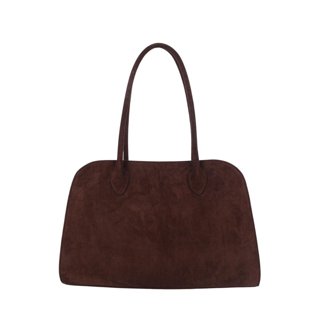 Megan -  Faux Suede Medicine Bag