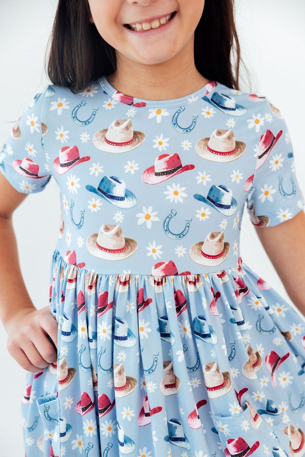 SALE Tip Your Hat S/S Pocket Twirl Dress - Bexa Boutique