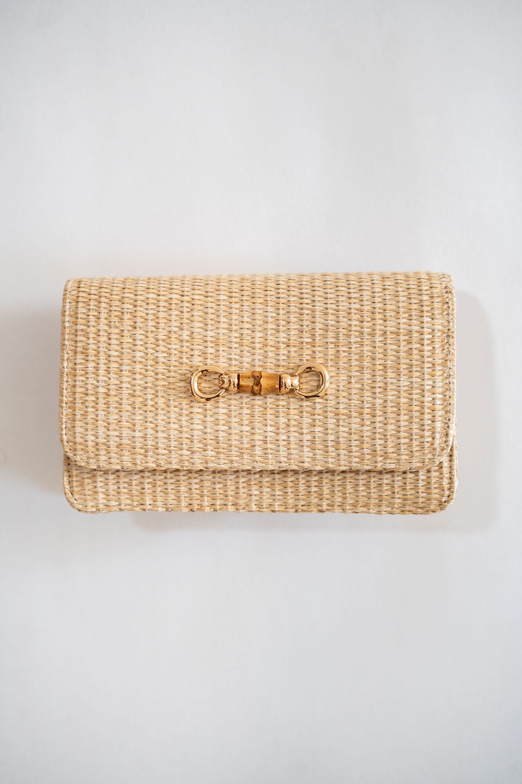 Ruby Straw Clutch - Bexa Boutique