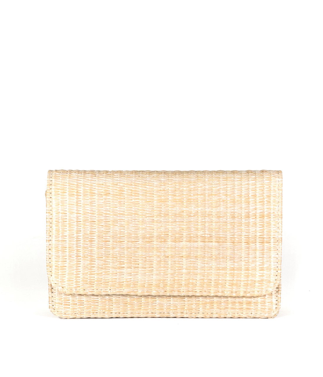 Ruby Straw Clutch