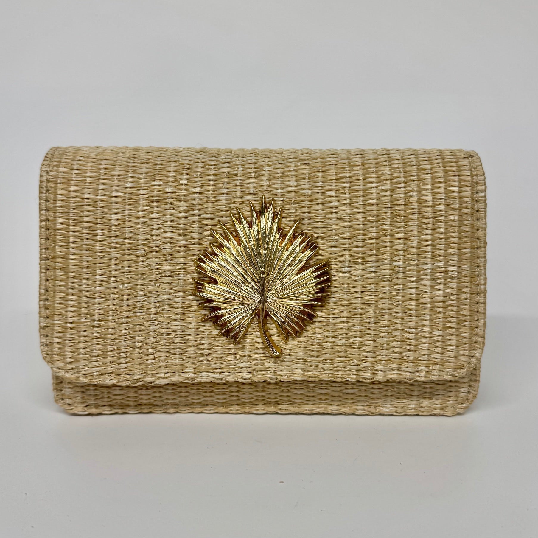 Ruby Straw Clutch