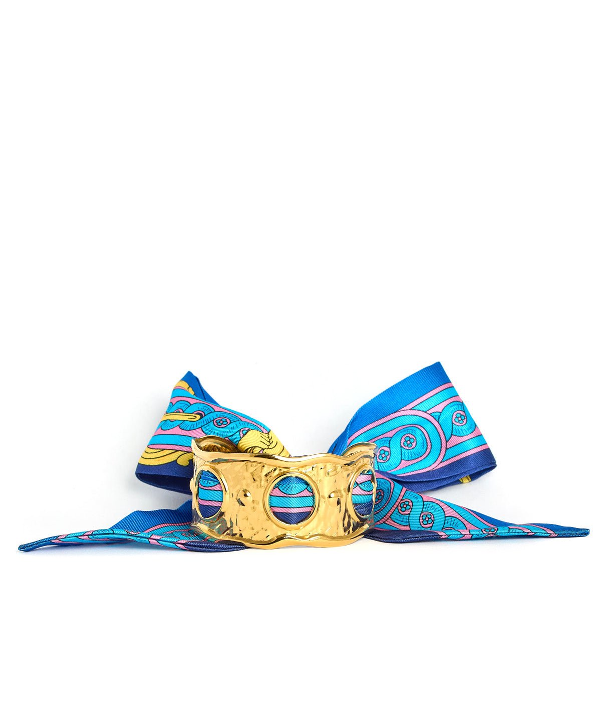 Scalloped Scarf Cuff - Wren