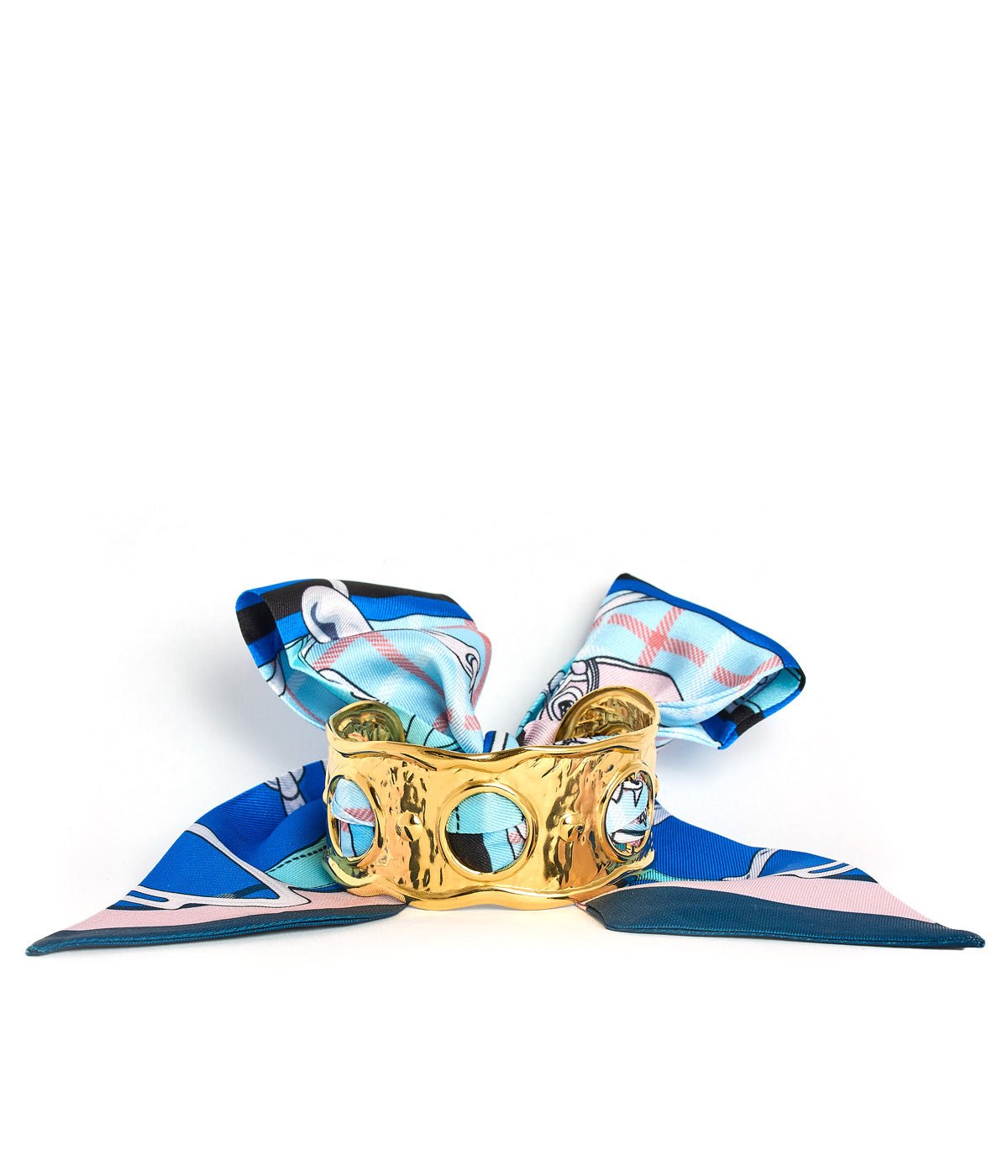Scalloped Scarf Cuff - Wren