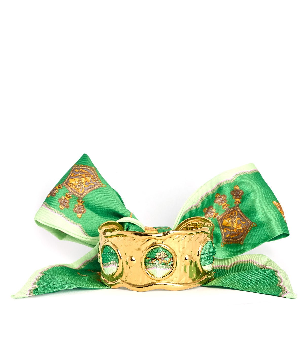Scalloped Scarf Cuff - Wren