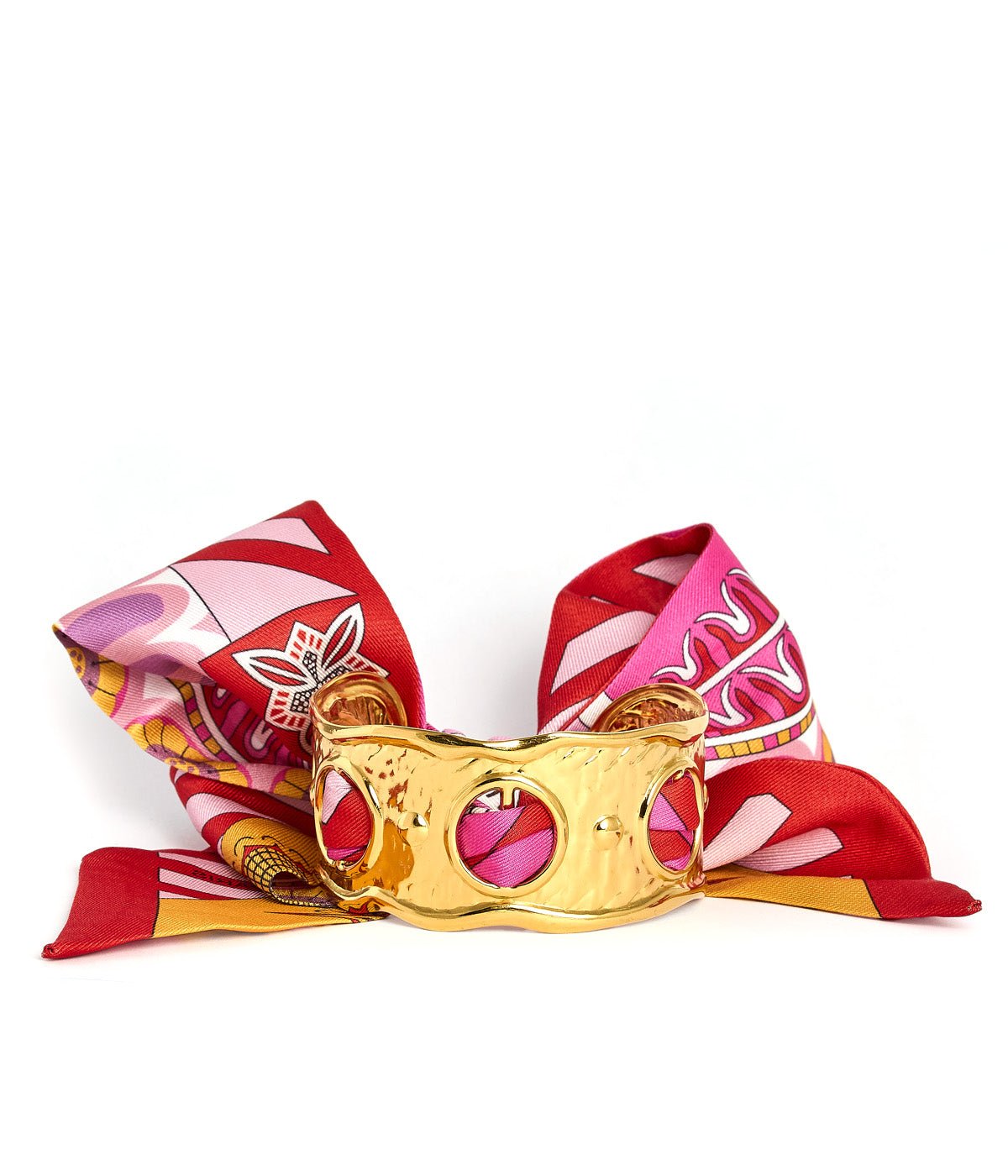 Scalloped Scarf Cuff - Wren