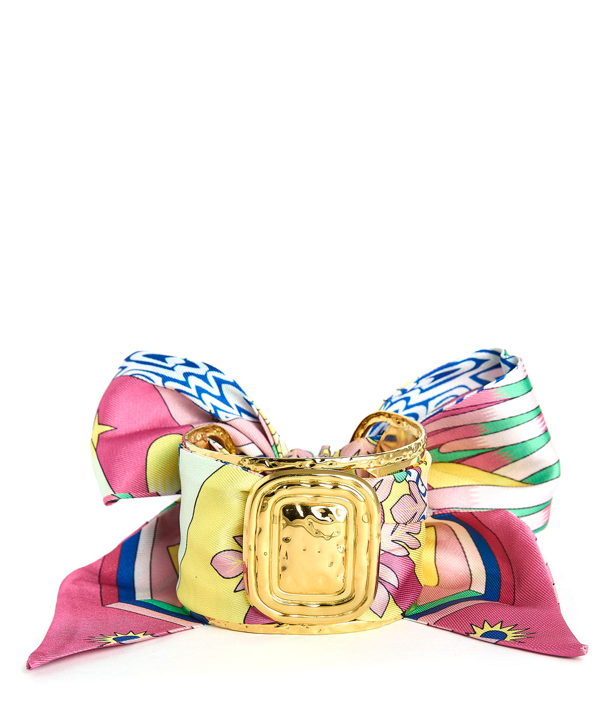 Finley- Large Gold Scarf Cuff
