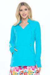 Aryeh Scarlett Cuffed Sleeve Pullover