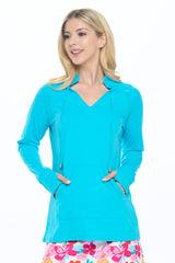 Aryeh Scarlett Cuffed Sleeve Pullover