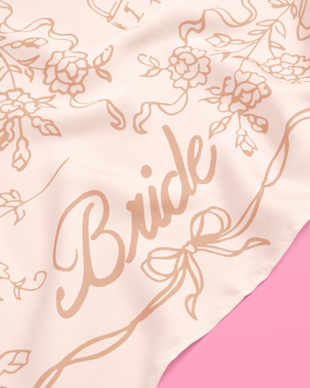 Beige Bride Headscarf - white silk bride head scarf