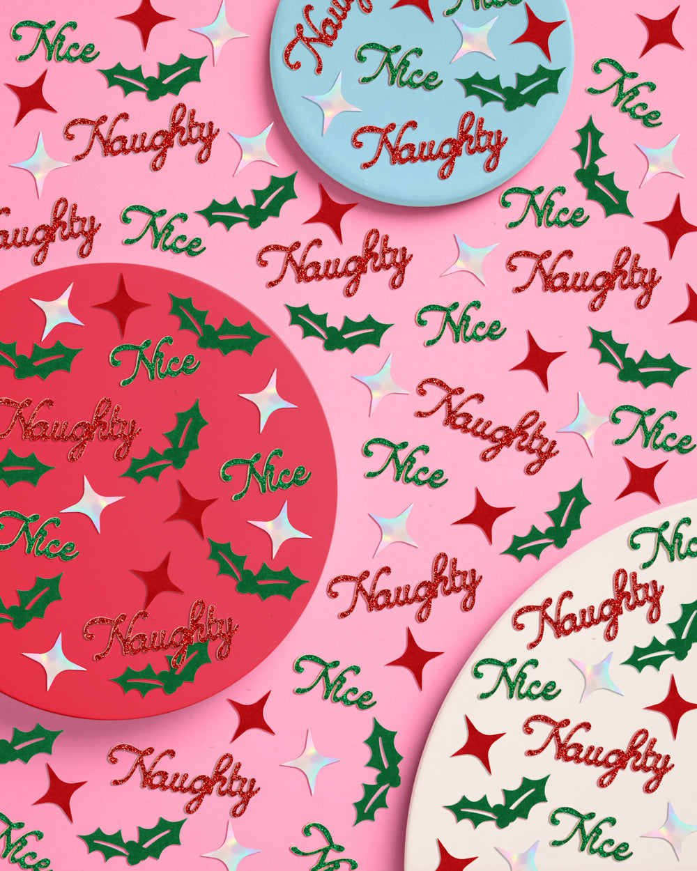 Naughty or Nice Confetti - 200 pc confetti