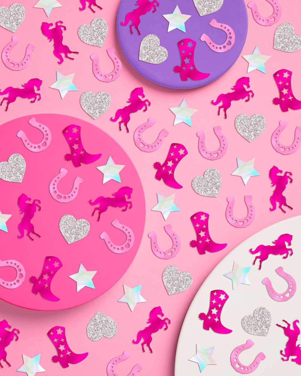 Pink Pony Club Confetti - 200 pc foil confetti - Bexa Boutique