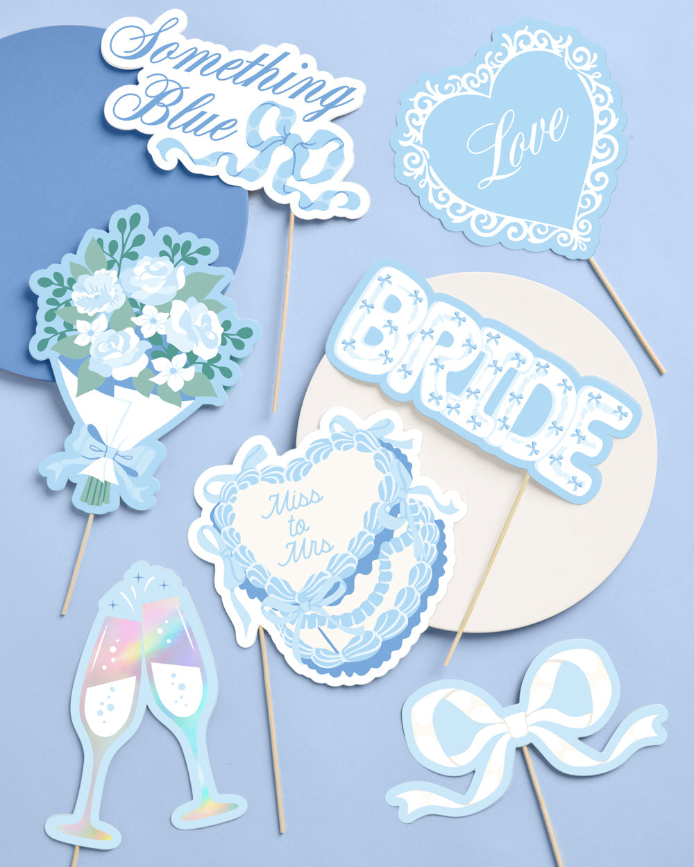 Something Blue Props - 24 props
