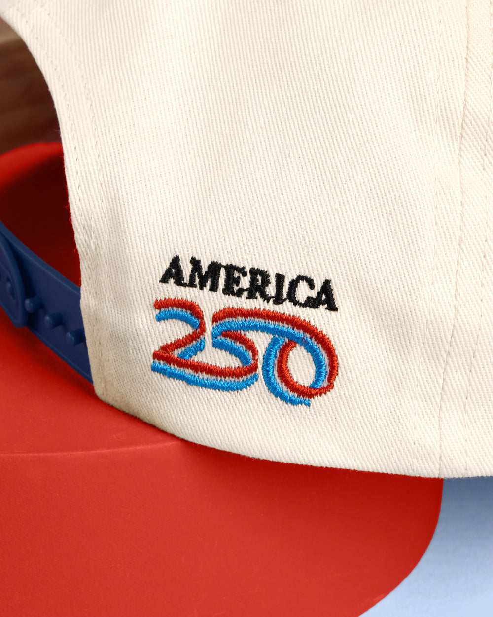 All American Trucker Hat - embroidered snapback