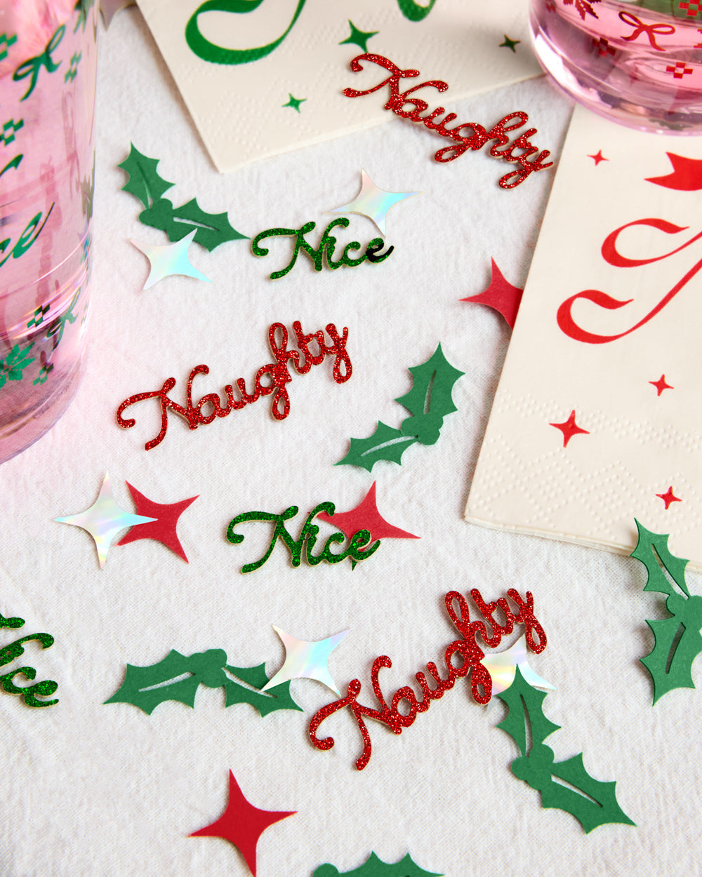 Naughty or Nice Confetti - 200 pc confetti - Bexa Boutique