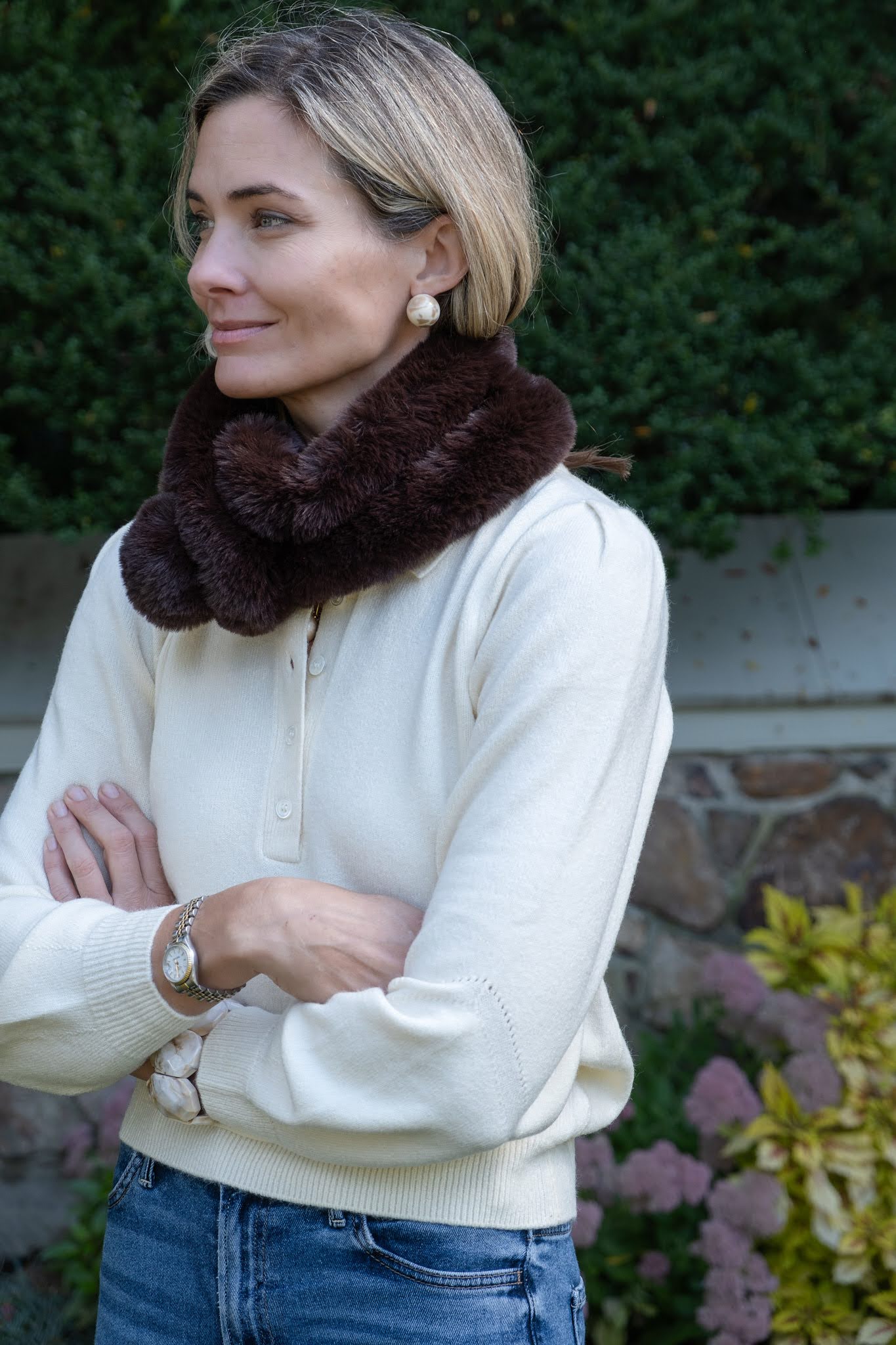 Snood- Faux Fur Scarf