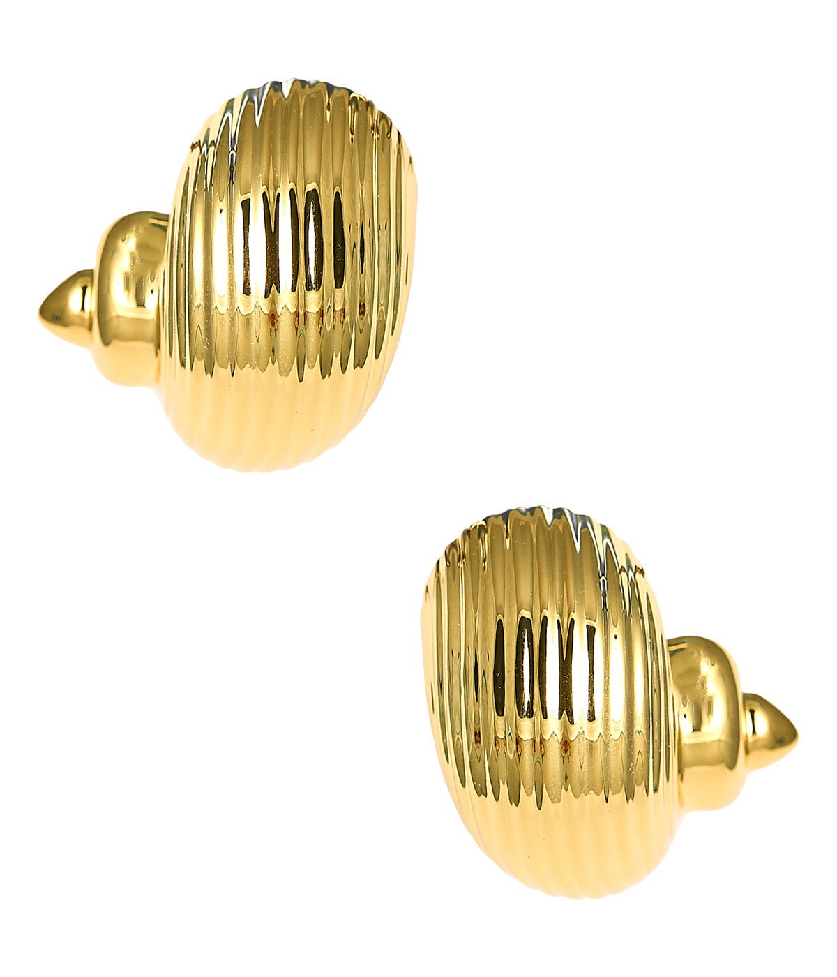 Soleil Conch Shell Earring - 18k Gold Plated - Bexa Boutique