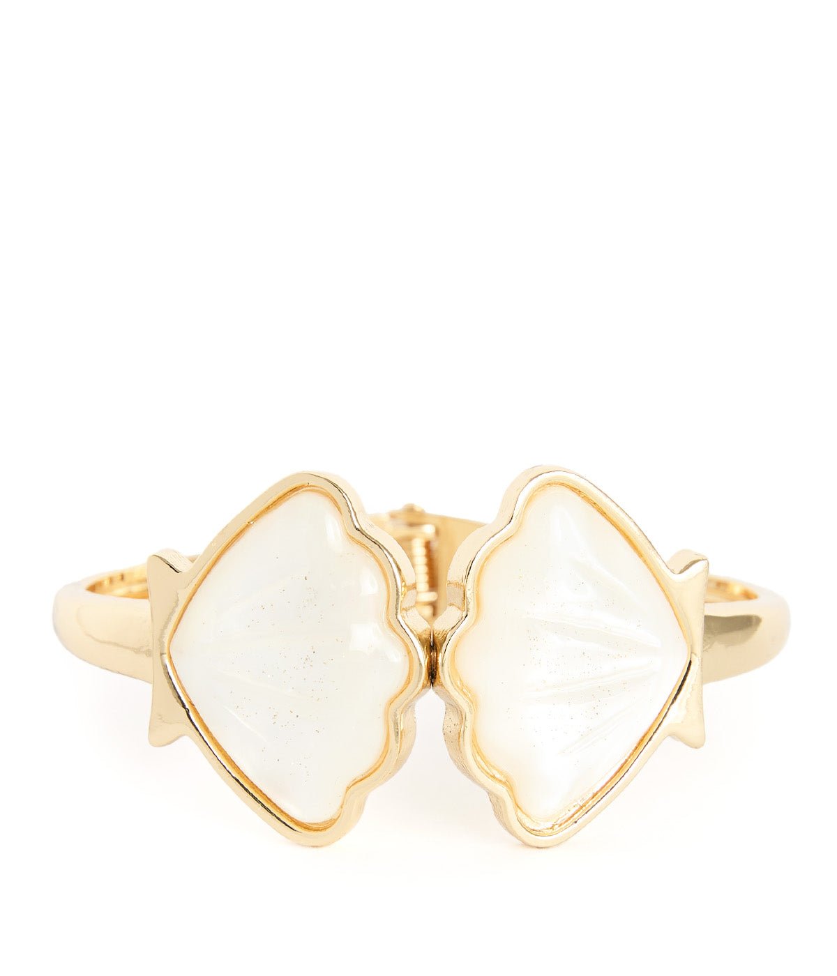 Summer Cuff - Acrylic Scallop Shell - Bexa Boutique