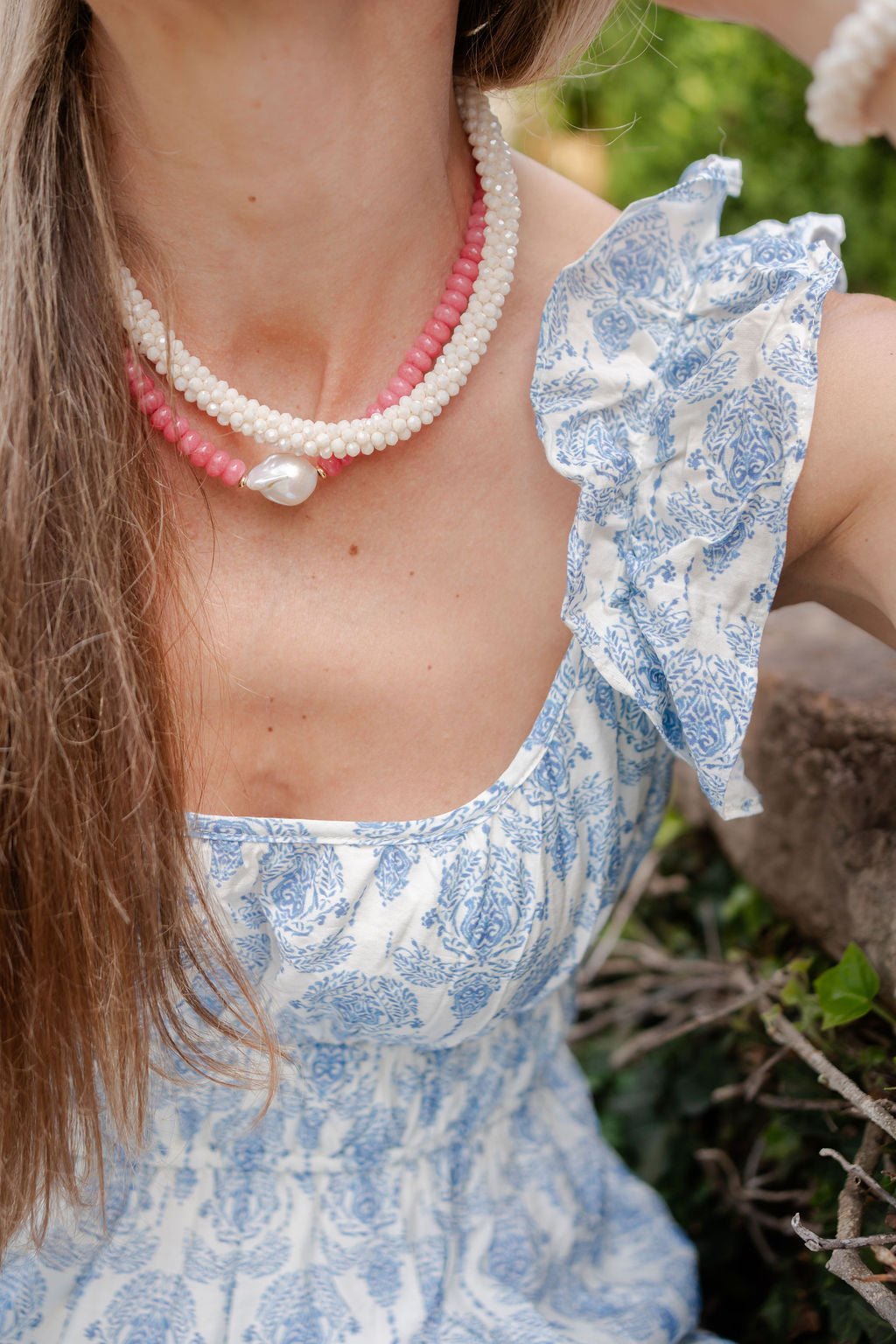 Marni Necklace - White - Bexa Boutique