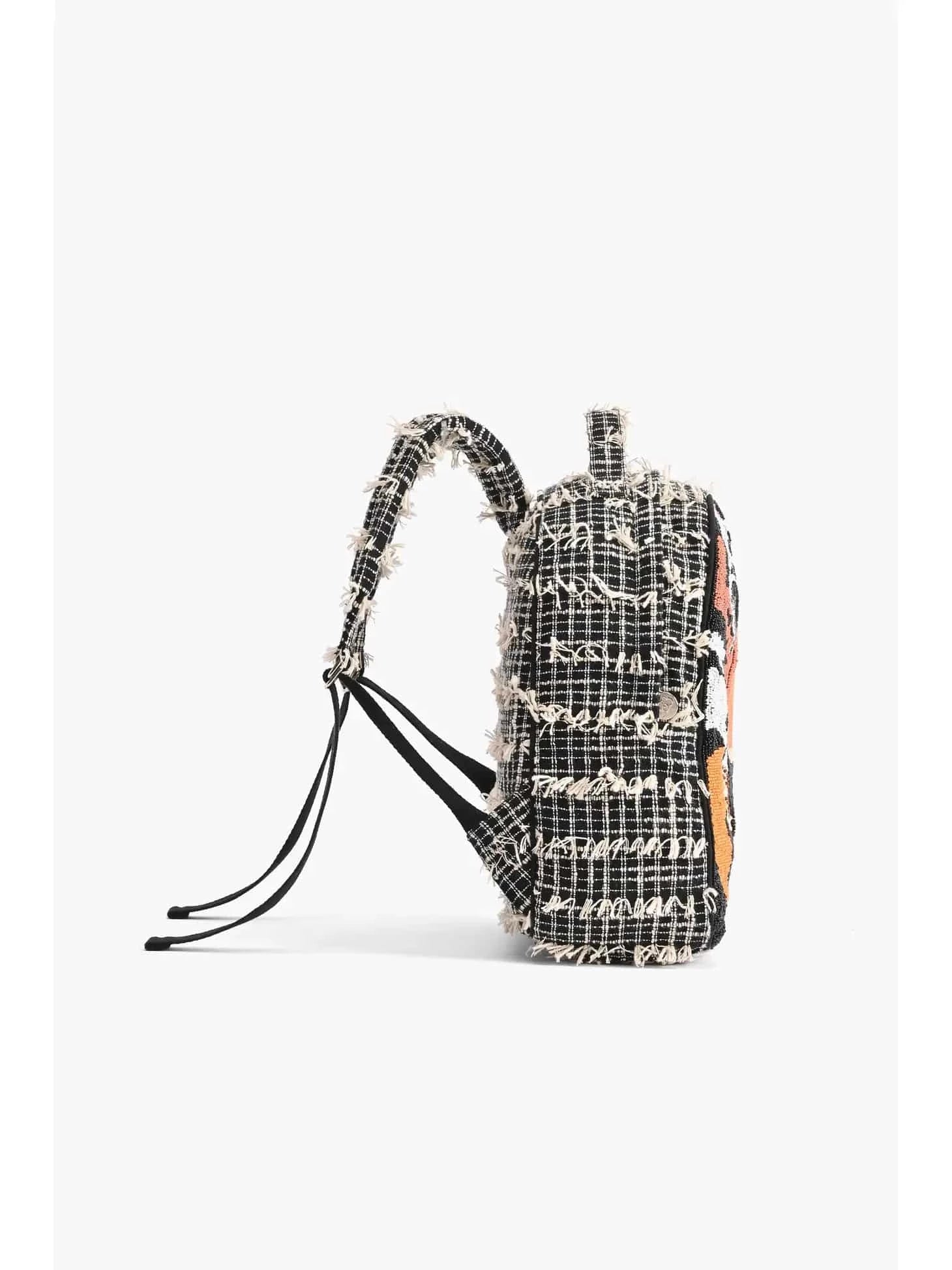 Tiger Face Embellished Backpack - Bexa Boutique