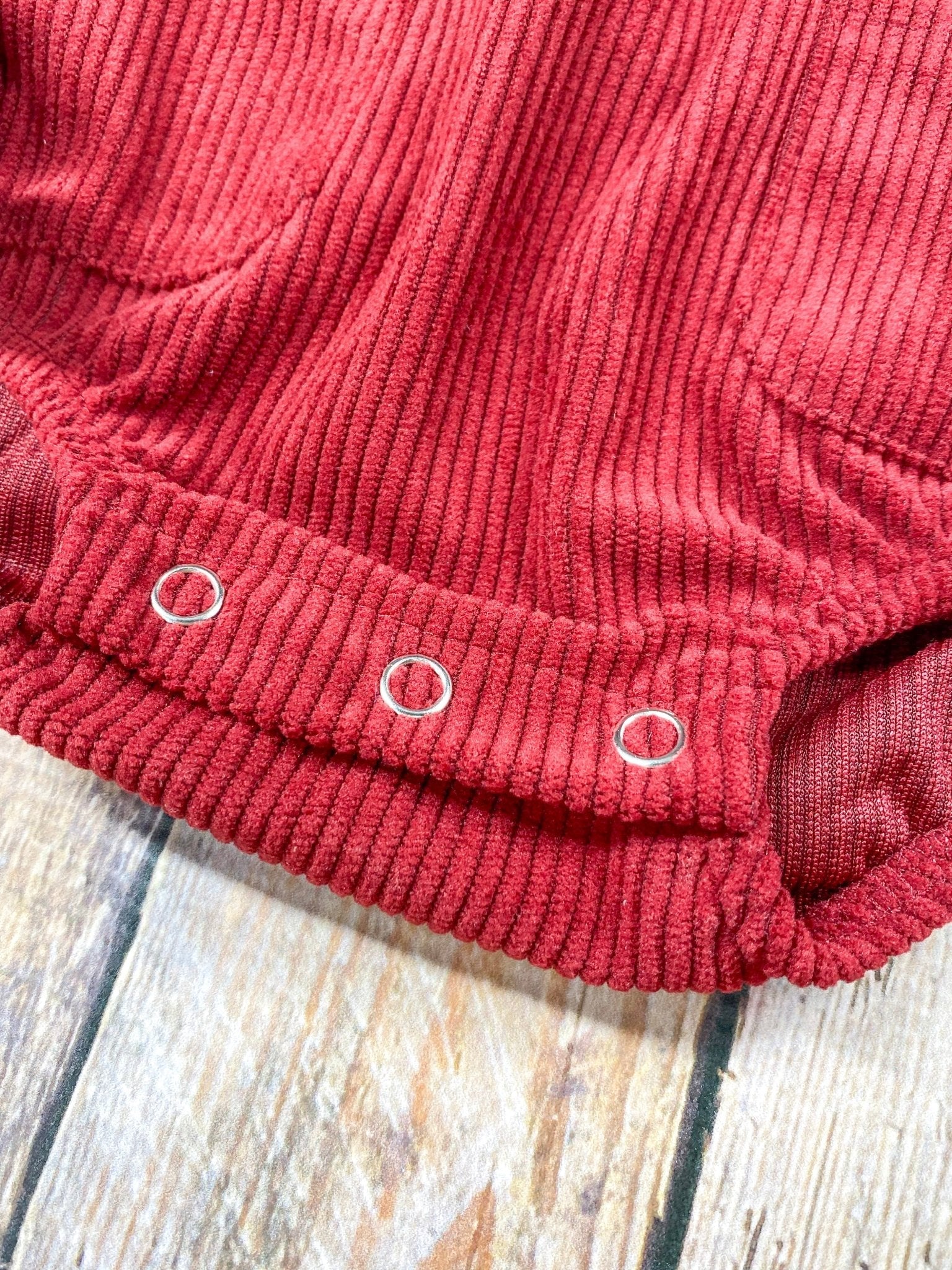 Timeless Gingerbread & Bows Infant Romper