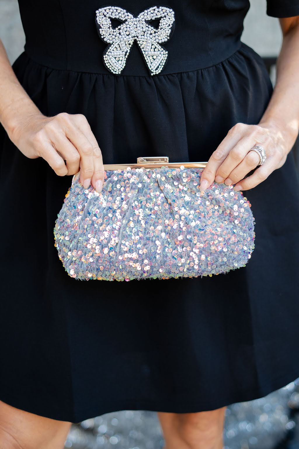 Trixie Sequin Clutch - Bexa Boutique