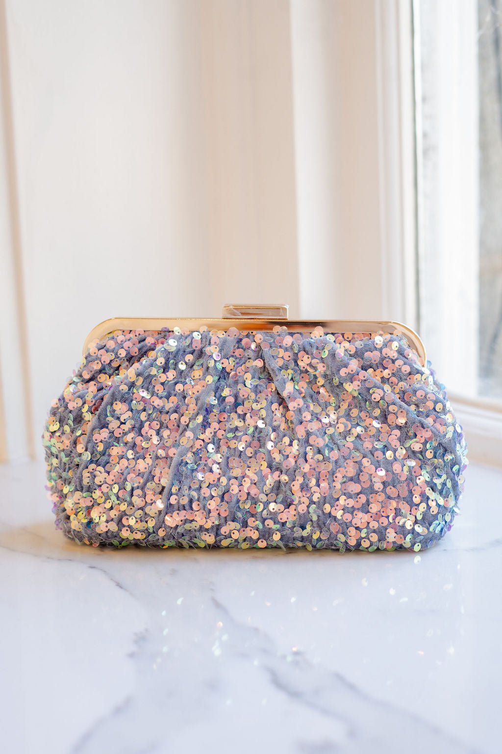 Trixie Sequin Clutch - Bexa Boutique