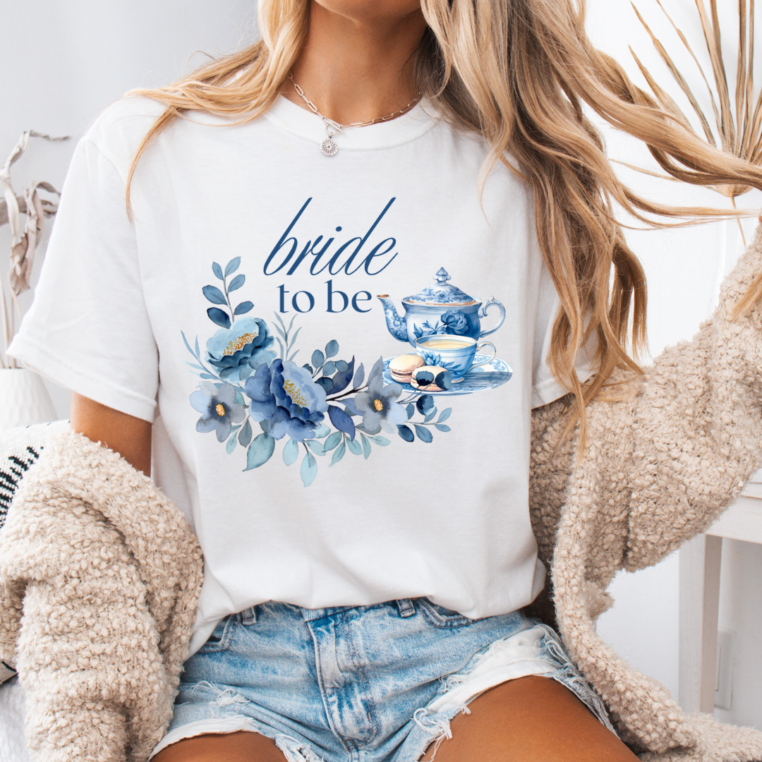 Tea with the Bride to Be Party Tees
